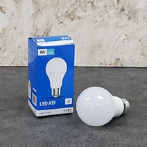 장수 A19 8W LED 볼전구 (주광색) 6500K 3등급, 단품, 단품