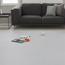 [위드매트] 층간소음방지 놀이방 PE퍼즐매트 4장 50x50x3cm, 마일드그레이, 1장