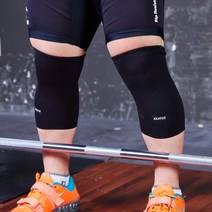 크라토스 역도 헬스 스쿼트 웨이트 크로스핏 리프팅 무릎보호대, 1개