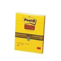 3m 포스트잇 657-SSN 노랑.102X76/노랑