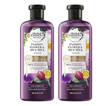 Herbal Essences 허벌에센스 샴푸 바이오리뉴 패션플라워 앤 라이스밀크 13.5oz(400ml) 2개