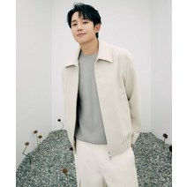 마인드브릿지 남성용 미니멀 세미 오버 블루종 MXJP7101