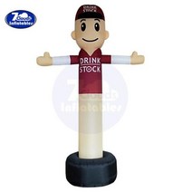 바람인형 스카이댄서 춤추는 광고 비둘기퇴치 키가 큰 소년 풍선 공기 하늘 인간의 댄서 튜브 인형 플래그 물결 모양 남자 바람 판지 춤 모델 장난감, 3m+Customize design