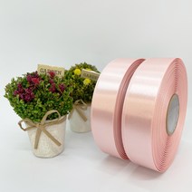 포장 리본 끈 제이제이리본 고밀도주자 45M 2롤 76칼라 (3mm 5mm), 5mm, 벚꽃