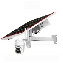4G 감시카메라 보안카메라 태양광 실외 현관 도어 캠, 볼 머신이 있는 5V35W30ah