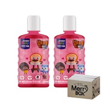 애경 2080 키즈가글 250ml 딸기향 어린이 가글, 2개