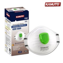 건영크린텍 카누토 안면부여과식 방진 마스크 x20매 1급/2급 컵형 배기밸브형, 02-2.카누토 2급KRO32e x20매