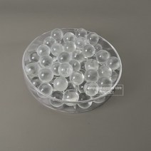 투명 유리 비드 고체 잉크 충전 연마 실험용 스트레인 배양 코팅 실리카 소형 볼 500g/백, 03 3mm 500g