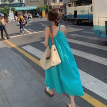 발리 신혼여행 화이트비치 해변 하와이 해외여행원피스 미니비치 연예인바캉스룩 긴원피스 휴양지 미니 원피스 휴양지룩