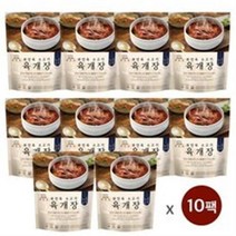 부민옥육개장 [66년 노포맛집] 부민옥 한우 육개장 450g x 10팩, 3세트