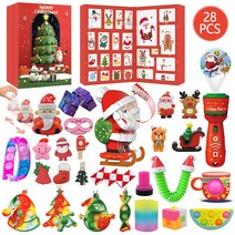 KOFEEGO 크리스마스 어드벤트 캘린더 선물 24일 총 28개, JR-02