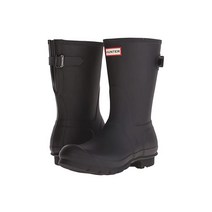 헌터 오리지널 숏 백 어드저스터블 레인 부츠 278682