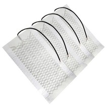 12V 온열 시트 전기장판 자동차 난방 커버 패드 탄소 섬유 자동 차량 겨울용 히터 매트 48cm x 27cm 4 개, [01] 4pcs