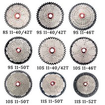 BIKCEO 8-9-10-11-12 Speed Cassette Wide Ratio MTB Bicycle Part Freewheel Sprocket 산악 자전거 카세트, 1개
