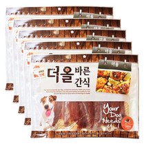 메가펫 더올바른 강아지간식 300g x5개, 5개, 오리져키