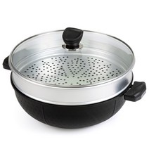 퀸센스 올비아 인덕션 찜기 찜냄비 대형찜기 멀티웍 32cm 36cm, 멀티웍 찜냄비 36cm