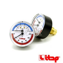 ITAP 온압력게이지 485-10B 15A 측정 연성 진공 수압 공구 20Bar, 단품없음