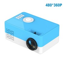 salange j15 pro mini 프로젝터 led 빔 홈 시어터 480x360 픽셀 휴대용 미디어 비디오 플레이어 1080p hdmi-compatible usb, 푸른, 우리 플러그