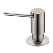 KRAUS 주방 비누 및 로션 디스펜서 얼룩 방지 스테인리스 스틸 KSD-41SFS182283, Modern Style, Stainless Steel