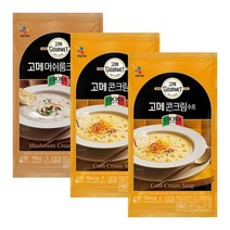 CJ 고메 크림수프 12팩 혼합세트 (콘크림8 + 머쉬룸4), 상세페이지 참조, 상세페이지 참조, 상세페이지 참조