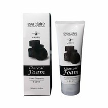 에바끌레르 숯 폼클렌징, 1개, 180ml