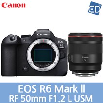 [캐논 정품] EOS R6 Mark II 미러리스 카메라 + 렌즈 패키지/ED, 05 R6 II+RF 50mm F1.2