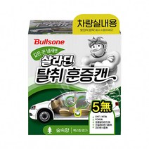 불스차량실내용탈취훈증캔(숲속) 차량 탈취제, 1