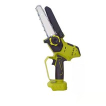 스틸엔진톱 충전식 소형 체인 톱 기계 날 Makita 18 V 배터리 사용 미니 무선 체인톱 6 인치 정원 가지치, 02 Green