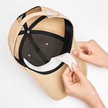 모자 셔츠 오염 방지 땀 흡수 패드 10장 Set, 블랙5p/화이트5p