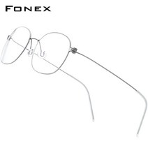 연예인 반무테 금테 반뿔테 대두 성시경 안경테 FNEX B 티타늄 덴마크 광학 Screwless Eyewear F