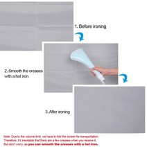 야외스크린 150 200 120 80인치 야외 실외 빔프로젝터 빔스크린 Foldable 비디오 프로젝터 스크린 벽 마운트 HD 169 금속 라이트 커튼 반사 패브릭 하우스 극장, [01] 84 인치