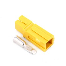 30A75A120A180A High Current Single Pole Power Supply Plug Connector for Forklift RV Solar Battery, 06 yellow_02 10pcs_01 30A