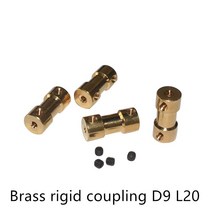 카플링 LINK CNC 커플러 직경 9mm 길이 20mm 모터 샤프트 로봇 스마트 자동차 모델 휠 커플링 M3 나사 4 개 포함, 8.23mm to 23mm