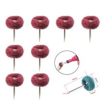 임팩드릴 충전 전동 미니조각기 다용도 소형 새로운 50pcs 미니 드릴 연마 브러시 235, red+5pcs