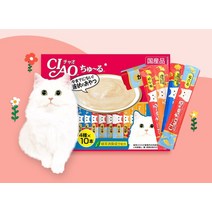 CIAO 챠오츄르 가다랑어 고양이 대용량 츄르간식 40p sc - 132