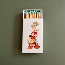 감성 스타일 테디베어 귀여운 곰돌이 타워 유니크 빅성냥