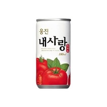 웅진 내사랑 토마토 180ml, 60캔