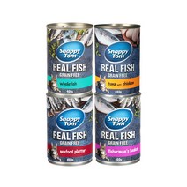 스내피톰 그레인프리 고양이캔 400g 4종 콤보 SET, 4종 1개씩 (총 4개)