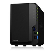 시놀로지 2베이 NAS DiskStation D0 디스크, 2-bay 2GB DDR4_DS220+