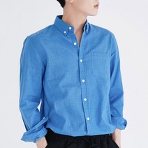 린넨 버튼 셔츠