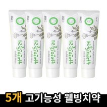 국내산 하얀민들레 치약 150g 고기능성 웰빙치약, 민들레 치약 총5개