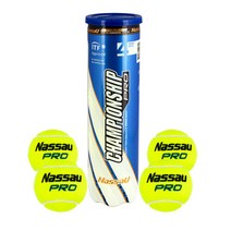 낫소 챔피온쉽 프로 테니스공 T-105 공인구 유압구