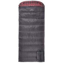 테톤 셀시우스 캠핑 침낭 XXL 블랙, 90 x 39 Right Zip, Grey, 90 x 39 Right Zip