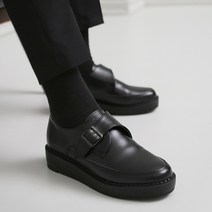 스타일디와이 남성용 몽크 스트랩 키높이 구두 로퍼