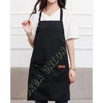 마켓피오 코튼 바리스타 앞치마, 1개, 레드