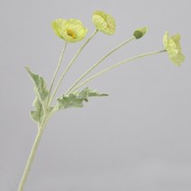 인공 꽃 실크 옥수수 파피 53cm 진짜 터치 식물 웨딩 장식 홈 1 개, 08 green