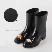 팡팡 여성 패션 레인부츠 장화 학생용 3.5cm(숏부츠타입)_PPA282