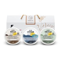 신안함초닷컴 [3년묵은천일염] 함초 굵은 소금 3종세트 (300gx3) 답례품 선물, 함초굵은소금+천일염+톳가는소금