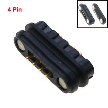1쌍 자기 포고 핀 커넥터 2/3/4/5/6Pin 피치 2.2/2.3/2.5/2.54/2.8 MM 스프링로드 Pogopin 남성 접촉 스트, 19 4Pin
