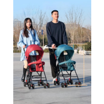 가벼운 접이식 초소형 아기 어린이 유모차, 새로 업그레이드 된 풀